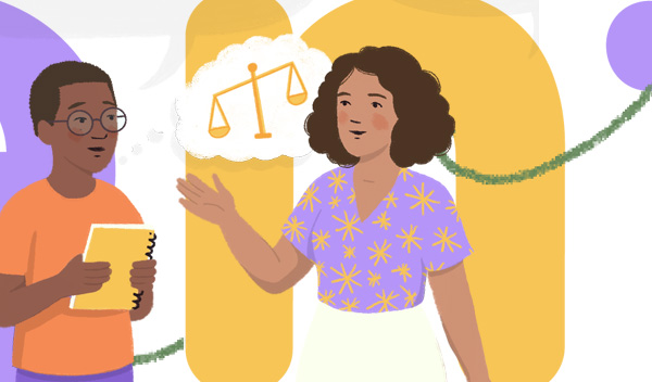 Ilustración Justamente